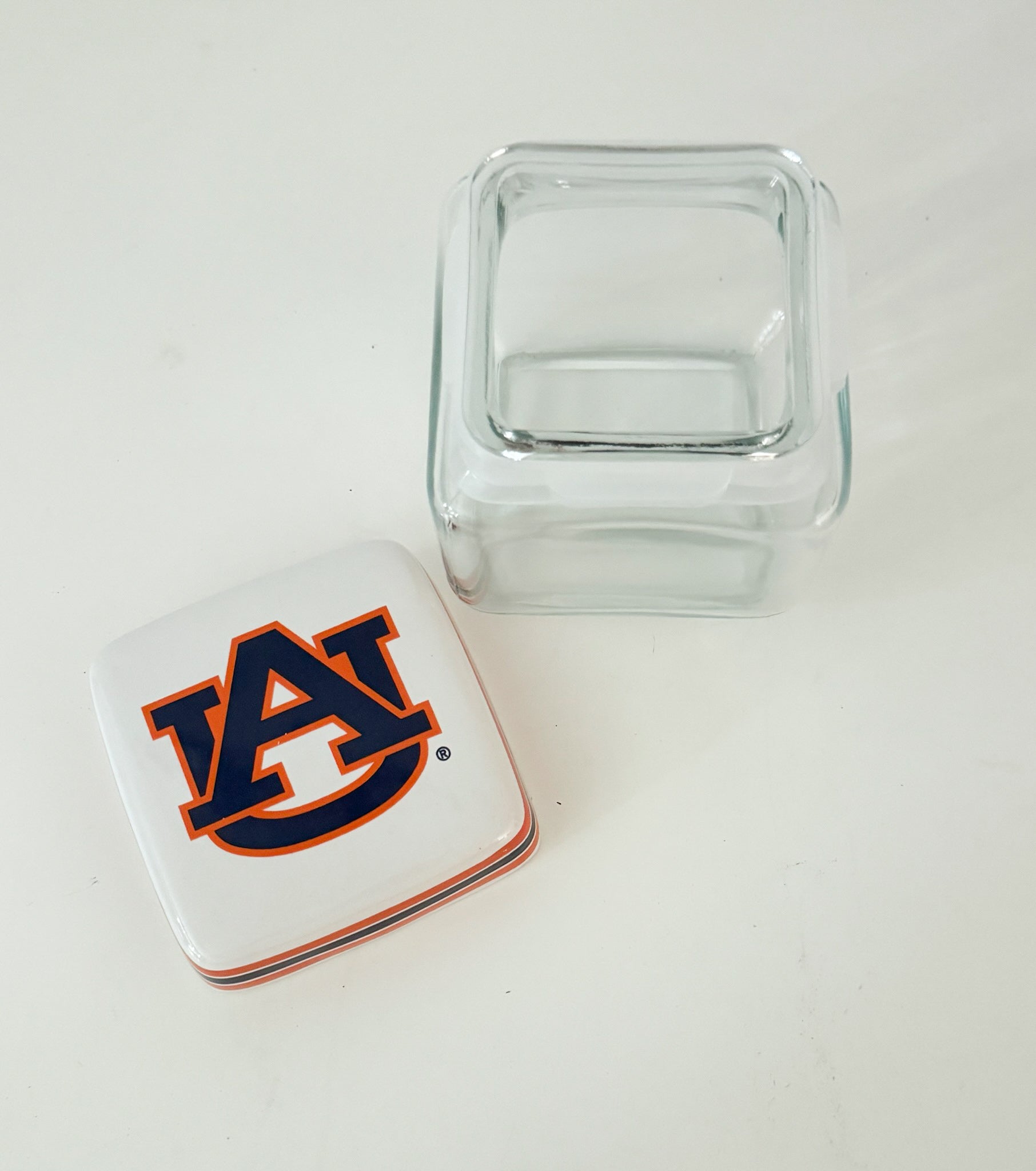 AU Square Glass Jar