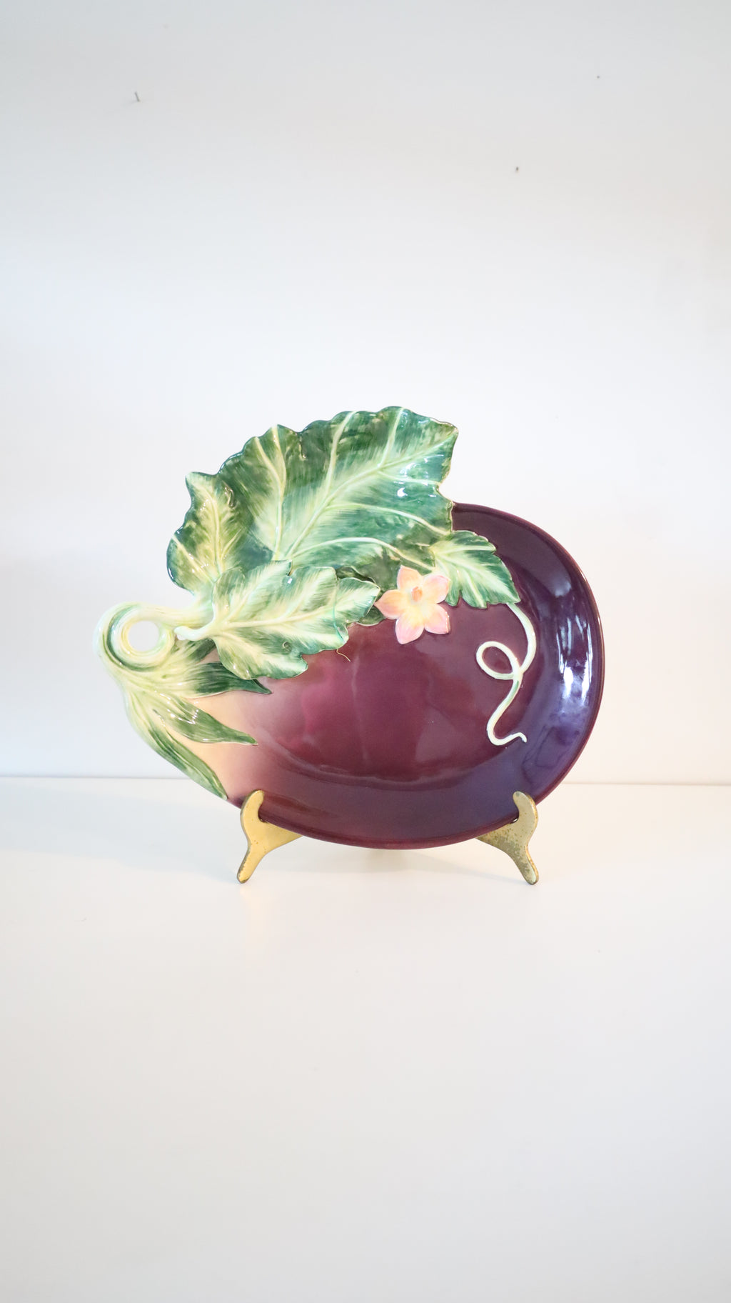 Fitz and Floyd “Le Marche” Eggplant Serving Platter