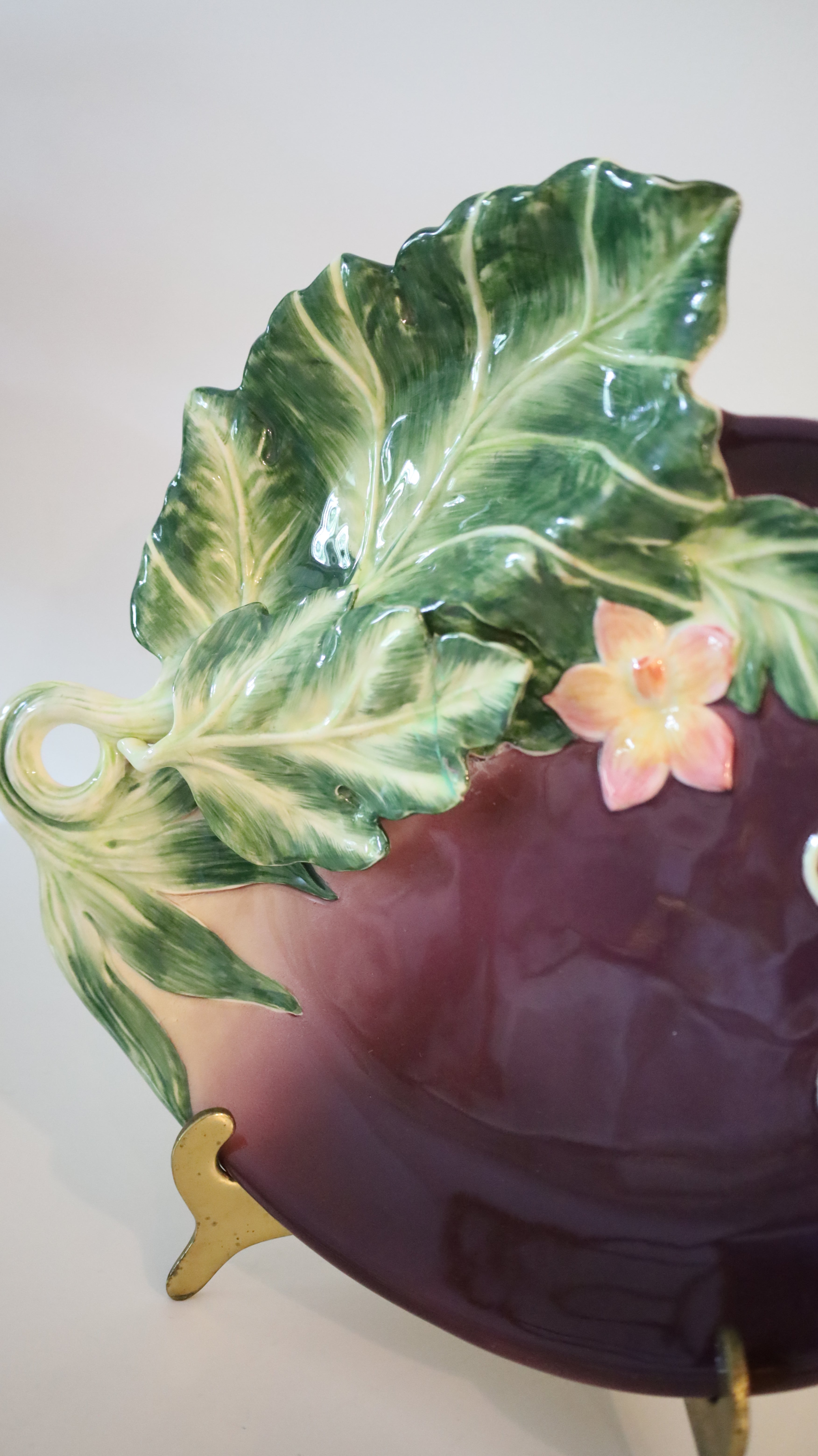 Fitz and Floyd “Le Marche” Eggplant Serving Platter