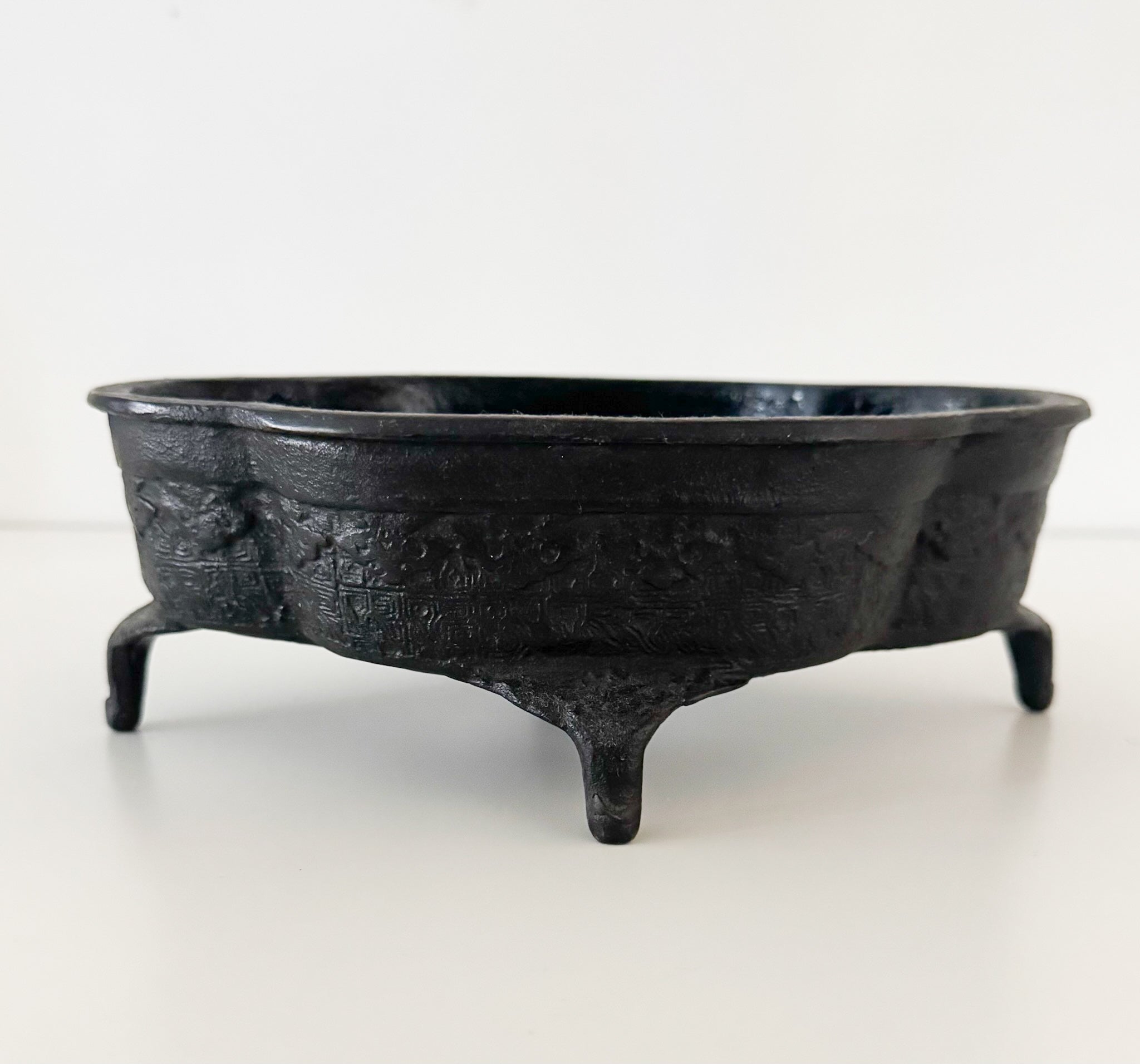 Japanese Cast Iron Footed Bonsai Planter