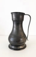Antique English Pewter Pitcher