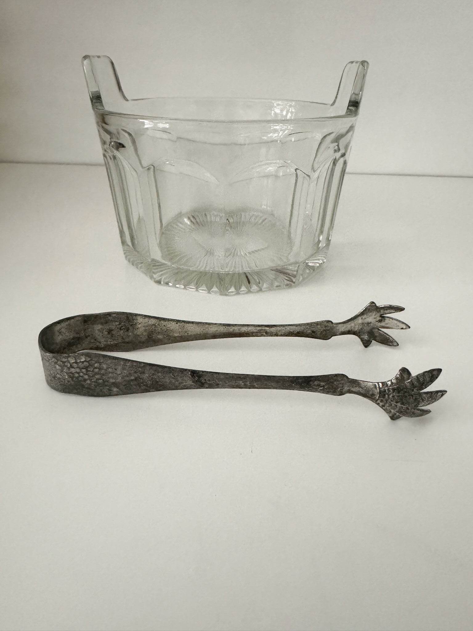 Antique Cut-Glass Wine Rinser