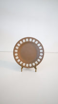 Vintage Wedgwood Taupe Jasperware Shell Plate