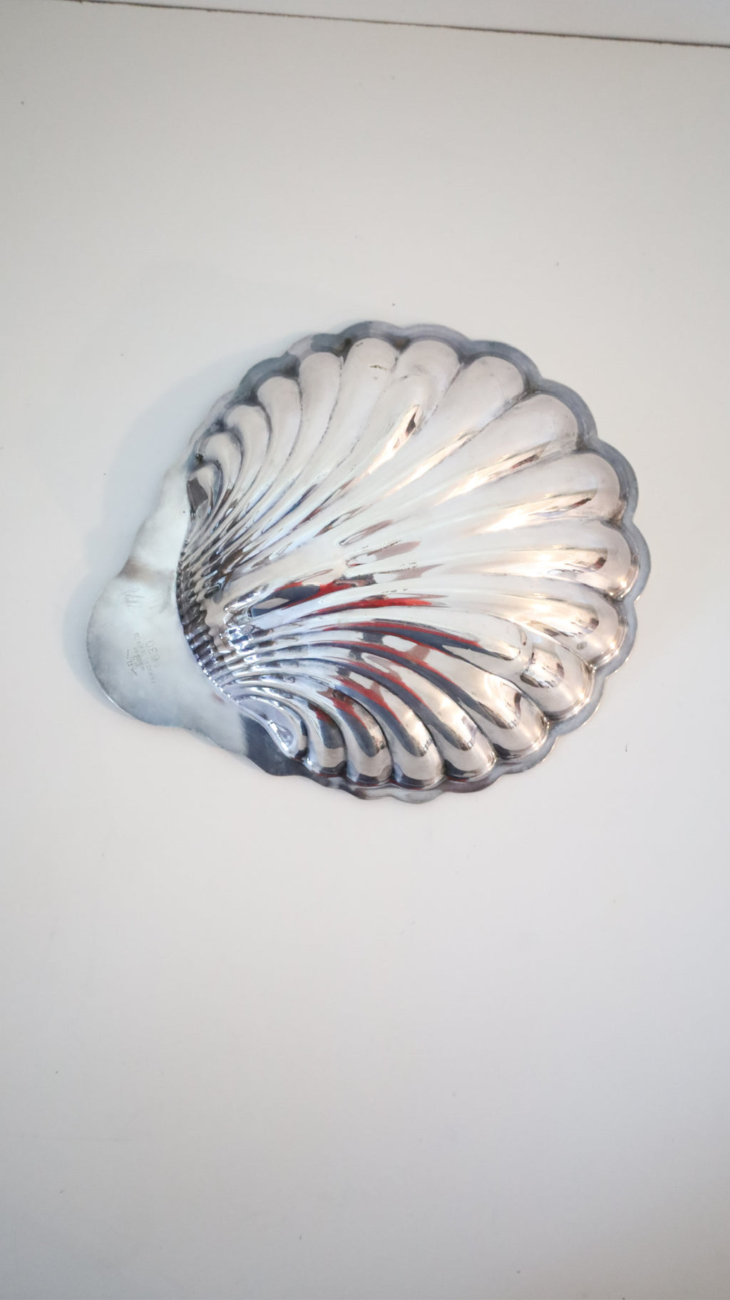 Vintage 1883 F.B. Rogers Silver Co. Clam Shell Serving Dish