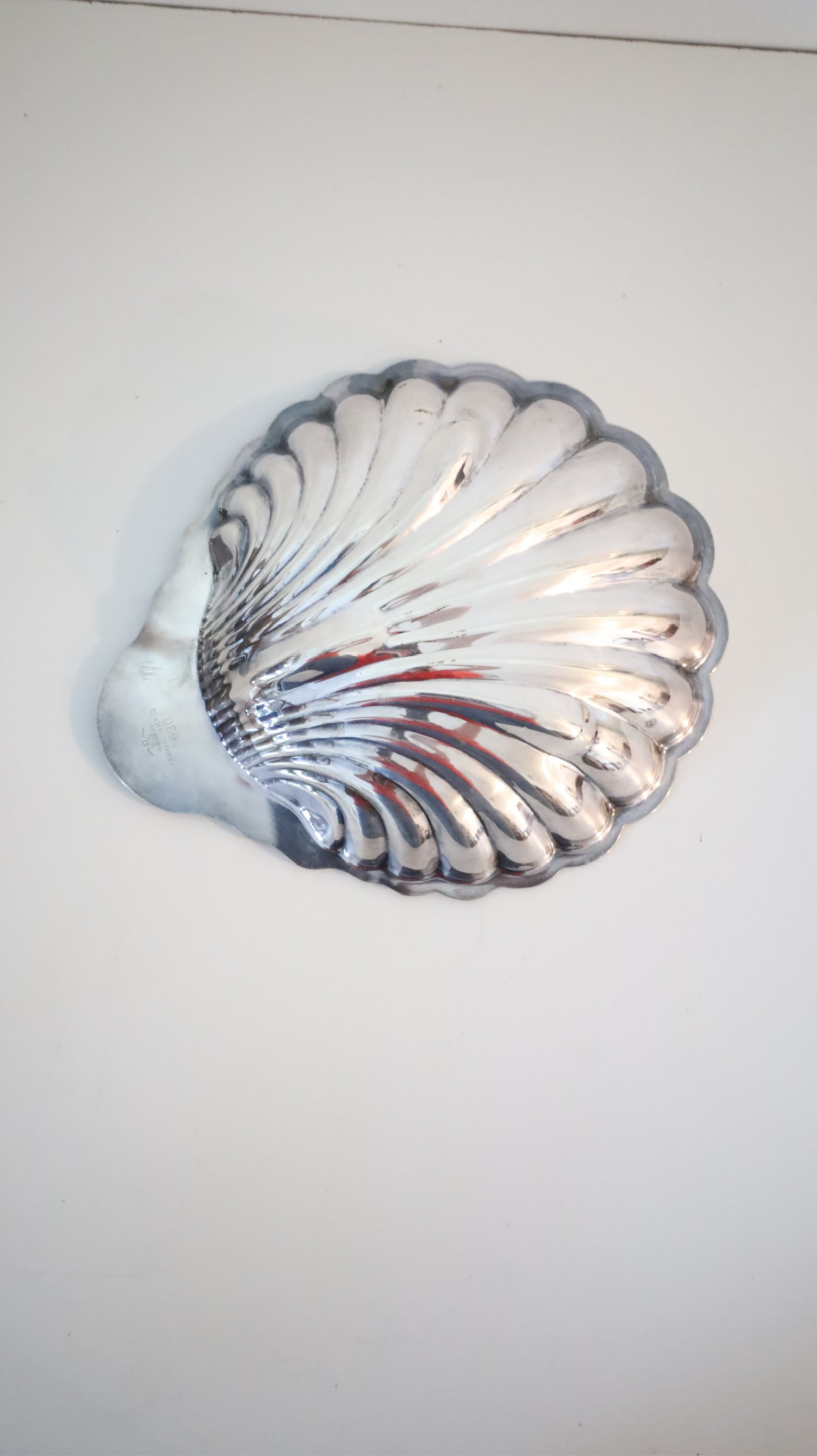 Vintage 1883 F.B. Rogers Silver Co. Clam Shell Serving Dish