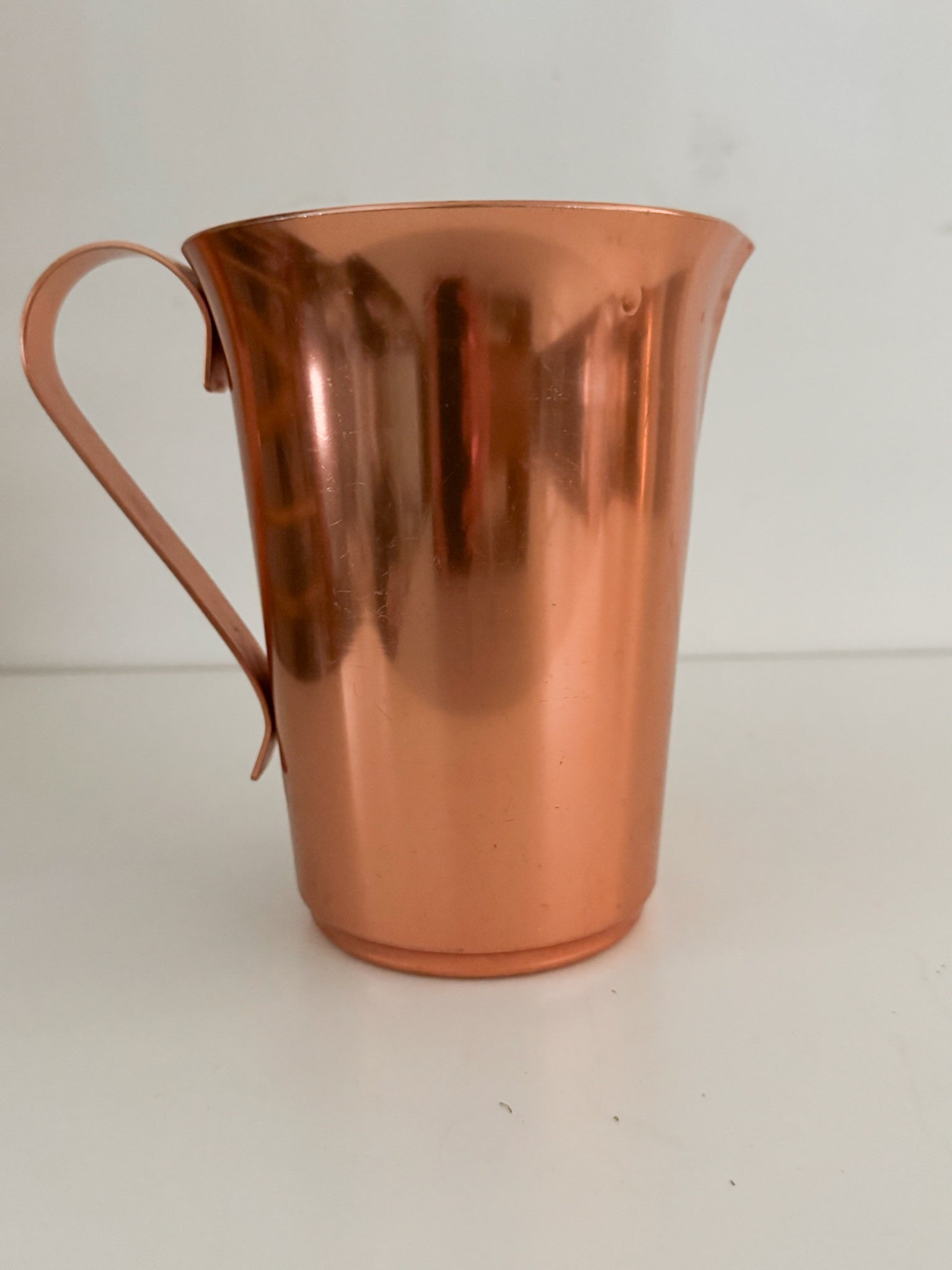 Vintage Color Craft Copper Pitcher
