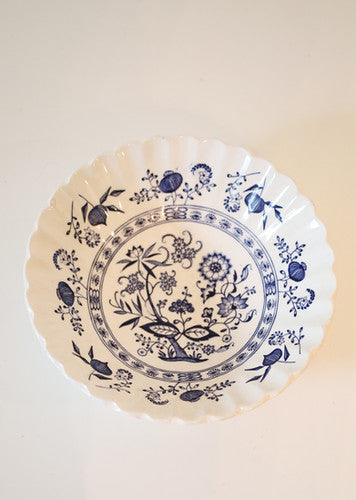 Vintage J&G Meakin Blue Nordic Bowl | Clandco