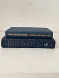 Vintage Dark Blue Book Stack | Clandco