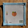 Peach Mini Needlepoint Kit