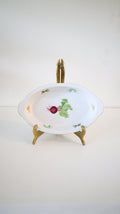 Vintage Andrea by Sadek “Vegetable Garden” Oval Au Gratin Dish