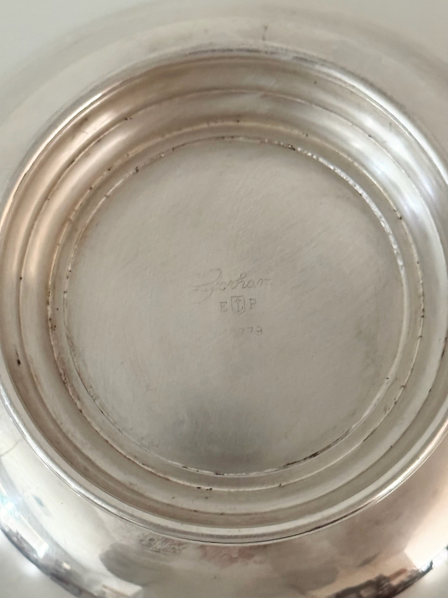 Vintage Gorham Paul Revere Bowl with Monogram “C + R”