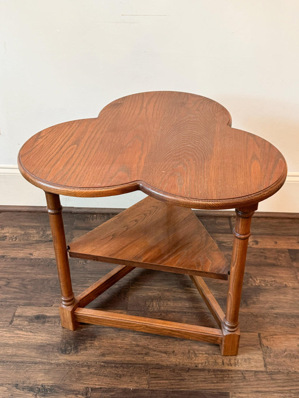 Vintage Clover Leaf Side Table