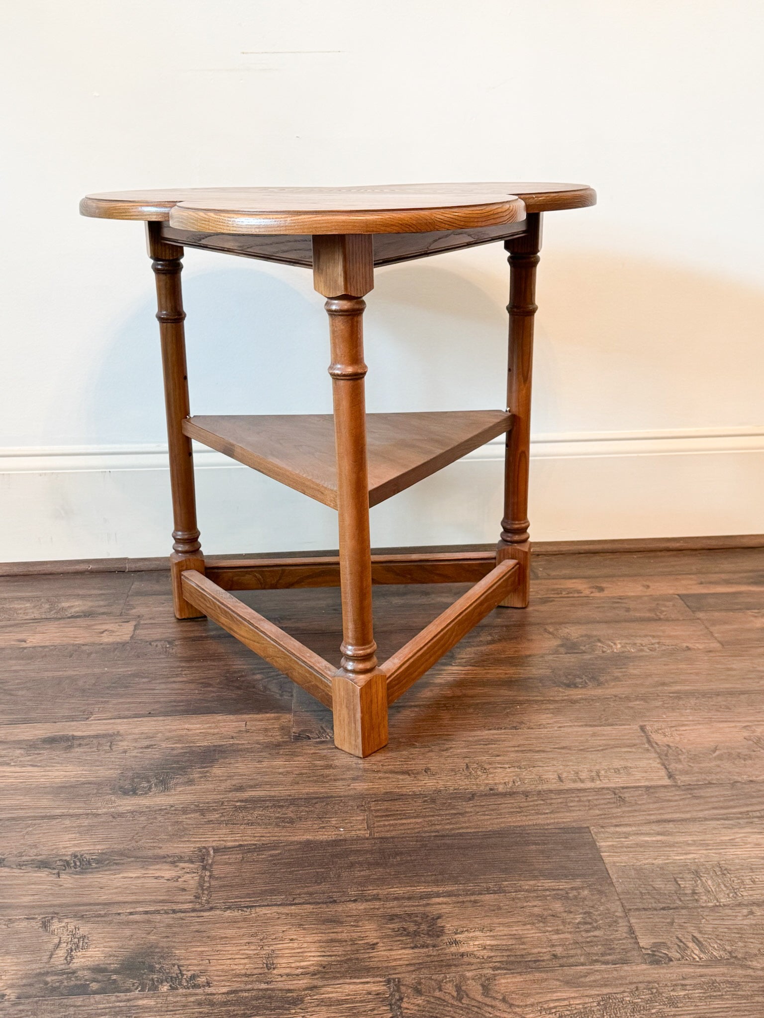 Vintage Clover Leaf Side Table