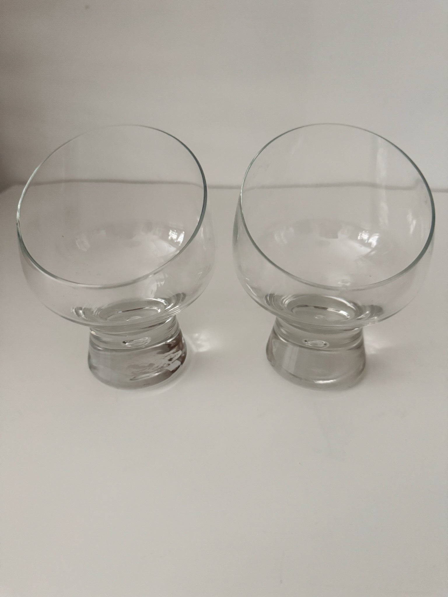 Pair of Vintage Kosta Boda Pippi Sniffing Glasses