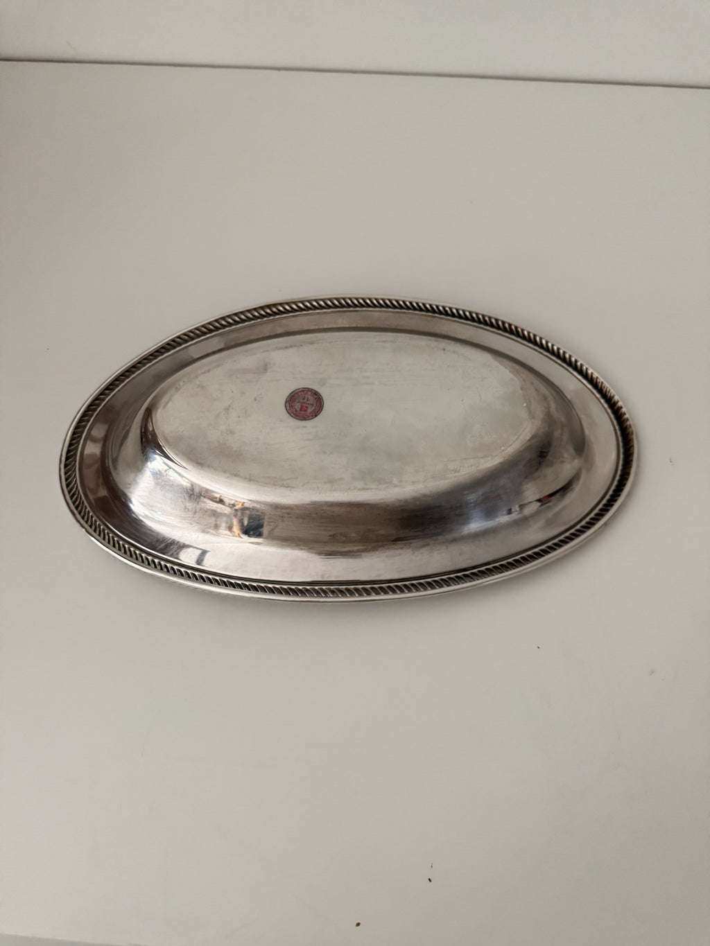 Vintage Oval Serving Tray