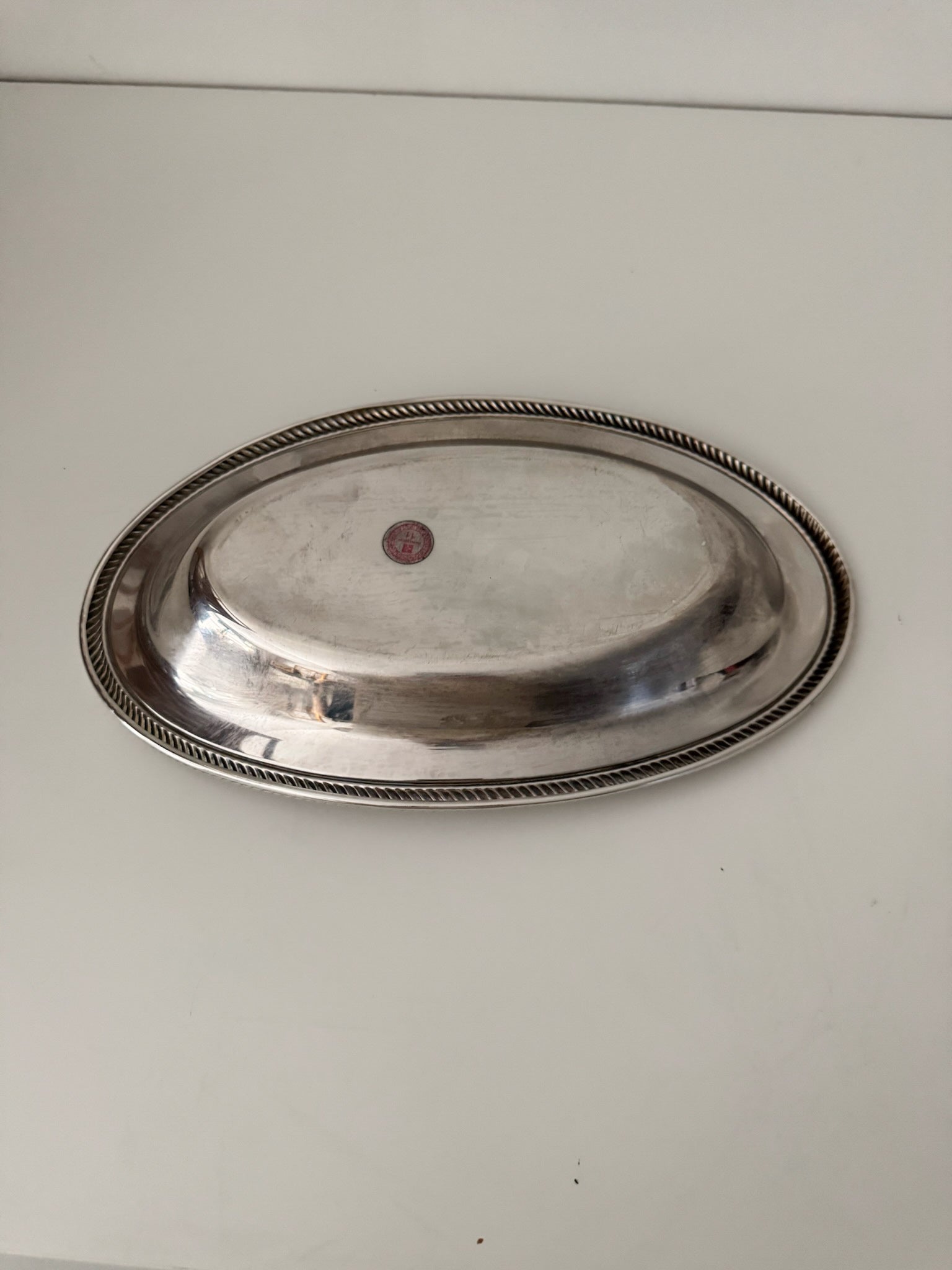 Vintage Oval Serving Tray