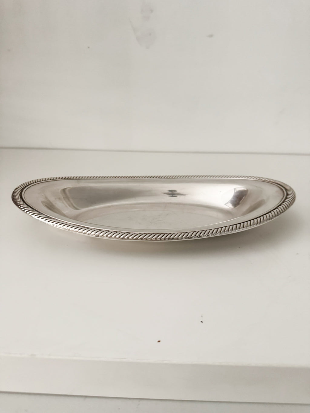 Vintage Oval Serving Tray