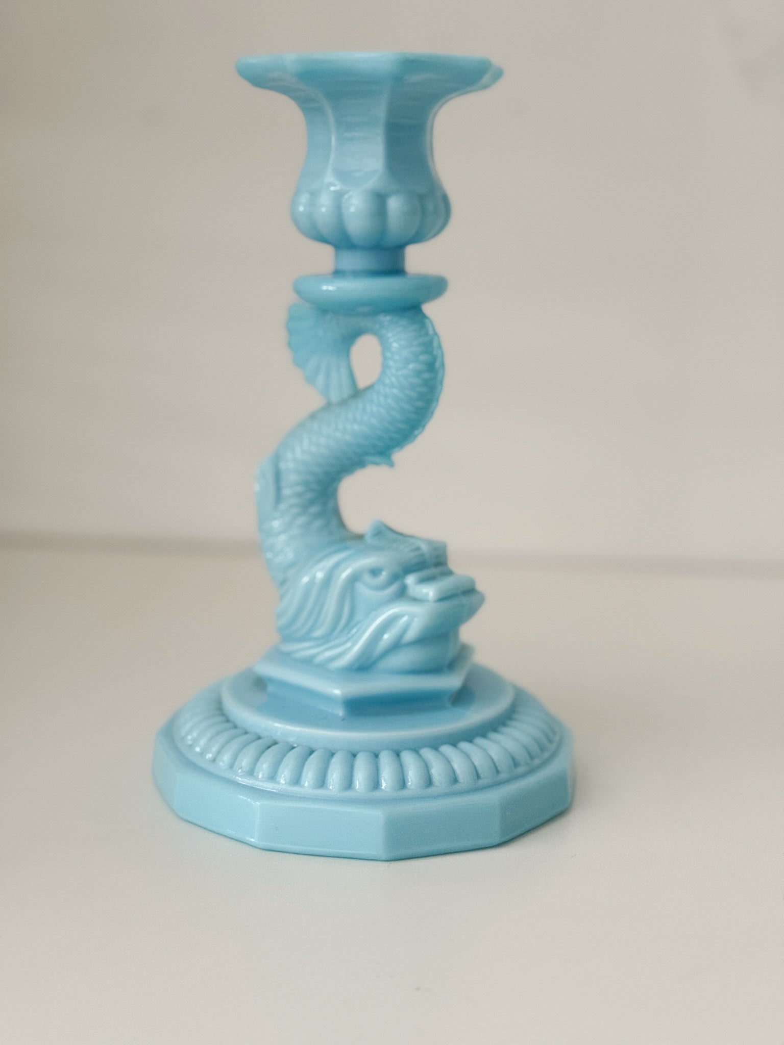 Antique Single Taper Candlestick Holder